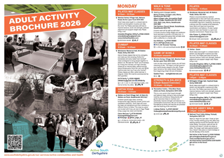 Adult Activity Brochure